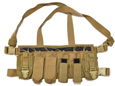 米軍実物 USMC Battlelab Low Vis Rack チェストリグ ポーチ6個付き RECON FSBE