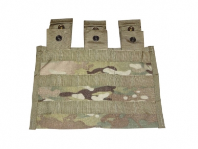 放出品 マルチカム MOLLE2 トリプルマガジンポーチ