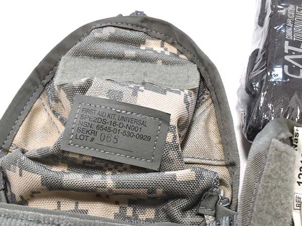 米軍実物 Individual First Aid Kit IFAK ファーストエイドキット ACU