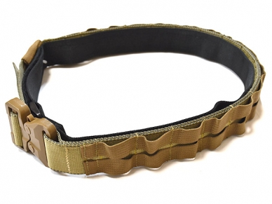 米軍実物 215 GEAR Uber Shooter's Belt GTCobra シューターズ ベルト M MOLLE カーキ 特殊部隊