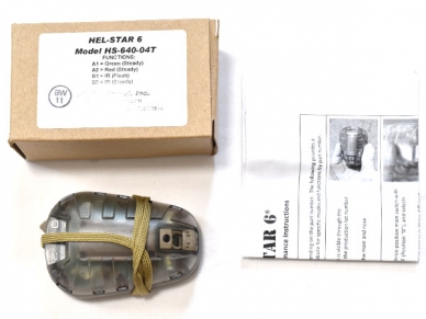 米軍実物 CORE Survival HEL-STAR 6 Model HS-640-04T IR ビーコン ライト 特殊部隊