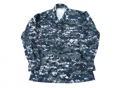 海軍 NAVY NWU BDU ジャケット S-R 未使用 キズ有