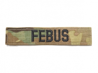 米軍実物 陸軍 ネームタグ ARMY マルチカム FEBUS