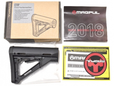 実物 MAGPUL マグプル CTR カービン ストック MIL-SPEC BLACK M4 AR15 特殊部隊 陸軍 海兵隊 