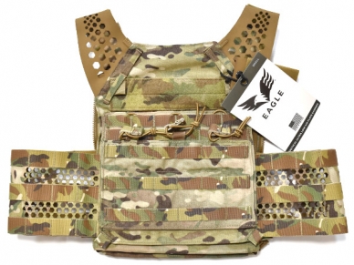 実物 EAGLE TACTICAL ULTRA LOW-VIS CARRIER プレートキャリア マルチカム M 特殊部隊 LE