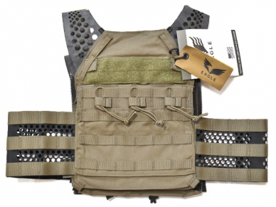 実物 EAGLE TACTICAL ULTRA LOW-VIS CARRIER プレートキャリア レンジャーグリーン M 特殊部隊 LE