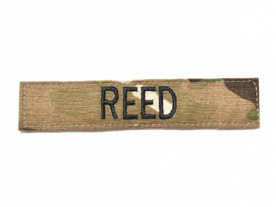 米軍実物 陸軍 ネームタグ ARMY マルチカム REED