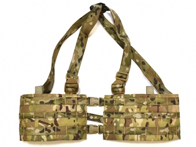 米軍実物 TAC-T タクティカルテイラー チェストリグ マルチカム MAV-2P