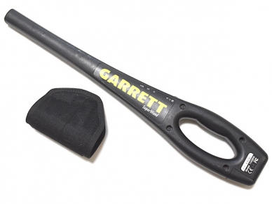 米軍実物 Garrett Super Wand Scanner Hand Held Metal Detector 金属探知機 セキュリティ