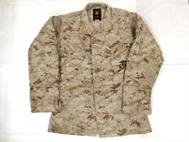 USMC 実物 デザート マーパット ジャケット S-R BDU