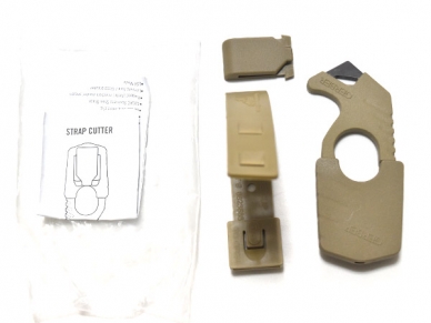 米軍実物 Gerber ストラップ カッター Strap-Cutter シートベルト 陸軍 TAN 499