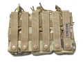 米軍放出品 SHELLBACK オープントップ M4 トリプルマガジンポーチ マルチカム 特殊部隊