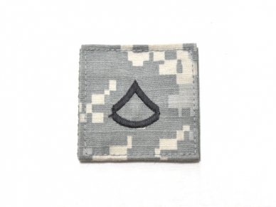 米軍実物 階級章 陸軍 上等兵 Private first class PFC ACU/UCP ARMY