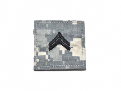 米軍実物 階級章 陸軍 伍長 Coporal CPL ACU/UCP ARMY