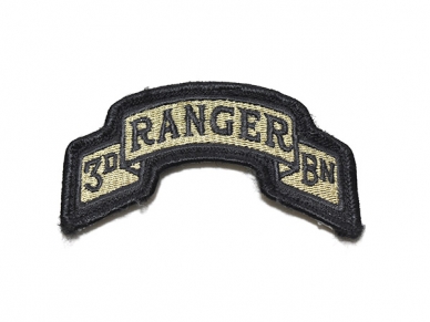 米軍実物 ARMY 陸軍 75th Ranger 3rd battalion レンジャー パッチ ワッペン OCP/マルチカム