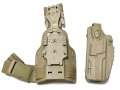 米軍実物 Safariland SIG P320 P250 ホルスター フルサイズ 左用 FDE 陸軍 レンジャー 左利き