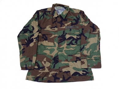 米軍実物 ウッドランド BDU ジャケット ARMY M-R