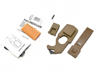 米軍実物 Gerber ストラップ カッター コヨーテ Strap-Cutter シートベルト 陸軍 海兵隊