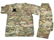 米軍実物 ARMY SCRUB メディカルシャツ パンツ セット マルチカム 看護師 衛生兵 M 陸軍