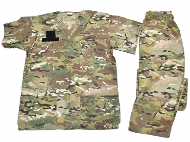 米軍実物 ARMY SCRUB メディカルシャツ パンツ セット マルチカム 看護師 衛生兵 M 陸軍