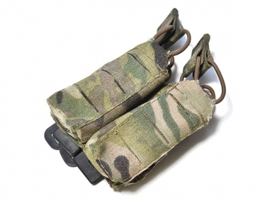 米軍放出品 Wilde Custom Gear ダブル ピストル マガジンポーチ マルチカム 特殊部隊