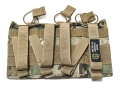 米軍放出品 Tactical Assault Gear トリプル マガジンポーチ M4 マルチカム 5.56 特殊部隊