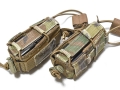 2個セット 米軍実物 官給品 TYR Tactical Combat Adjustable ピストル マガジンポーチ マルチカム