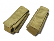 2個セット 米軍実物 EAGLE 40mm シングル グレネードポーチ SFLCS カーキ 陸特 グリーンベレー