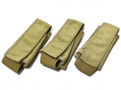 3個セット 米軍実物 EAGLE 40mm シングル グレネードポーチ SFLCS カーキ 陸特 グリーンベレー