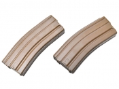 2個セット 米軍実物 M4/M16 マガジン 30連 5.56 タン/コヨーテ 陸軍 海兵隊 ARMY USMC