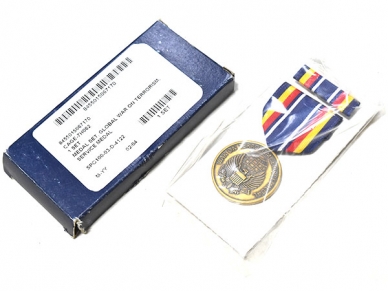 米軍実物 記念メダル GLOBAL WAR ON TERRORISM SERVICE MEDAL 陸軍 海兵隊 勲章