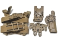 米軍実物 BLACKHAWK SERPA TAC ベレッタ ホルスター 92/96 左用 USMC kit コヨーテ