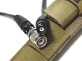 米軍実物 TCI MAST アンテナ リロケーション ポーチ ケーブル ホルダー コヨーテ
